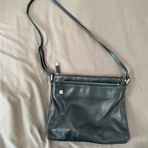 Margot double zipper cross body bag